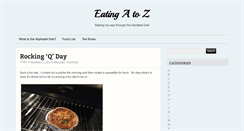 Desktop Screenshot of eatingatoz.com