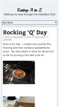 Mobile Screenshot of eatingatoz.com